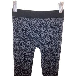 Vera Wang Princess Leggings Leopard Print Animal Stretchy Yoga Winter Fall